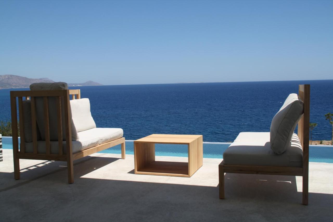 Kuro Beach House - Oceanfront Luxury & 25M Pool Achlia Esterno foto