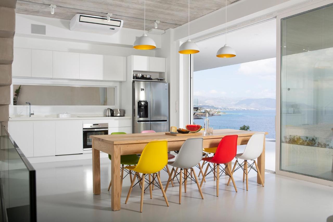 Kuro Beach House - Oceanfront Luxury & 25M Pool Achlia Esterno foto